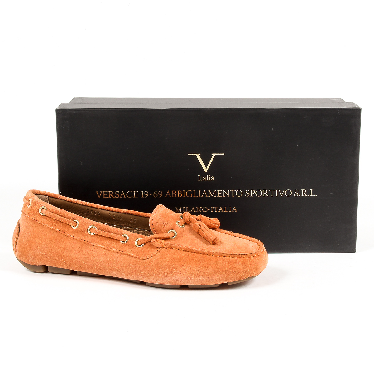 V 1969 Italia Womens Loafer Orange TORINO