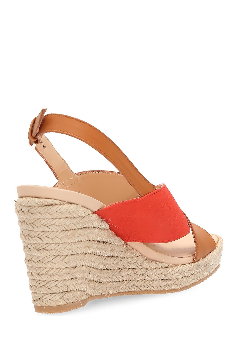 Sandalia de cuña Hogan para mujer, color beige, HXW2660R53088IC0X04