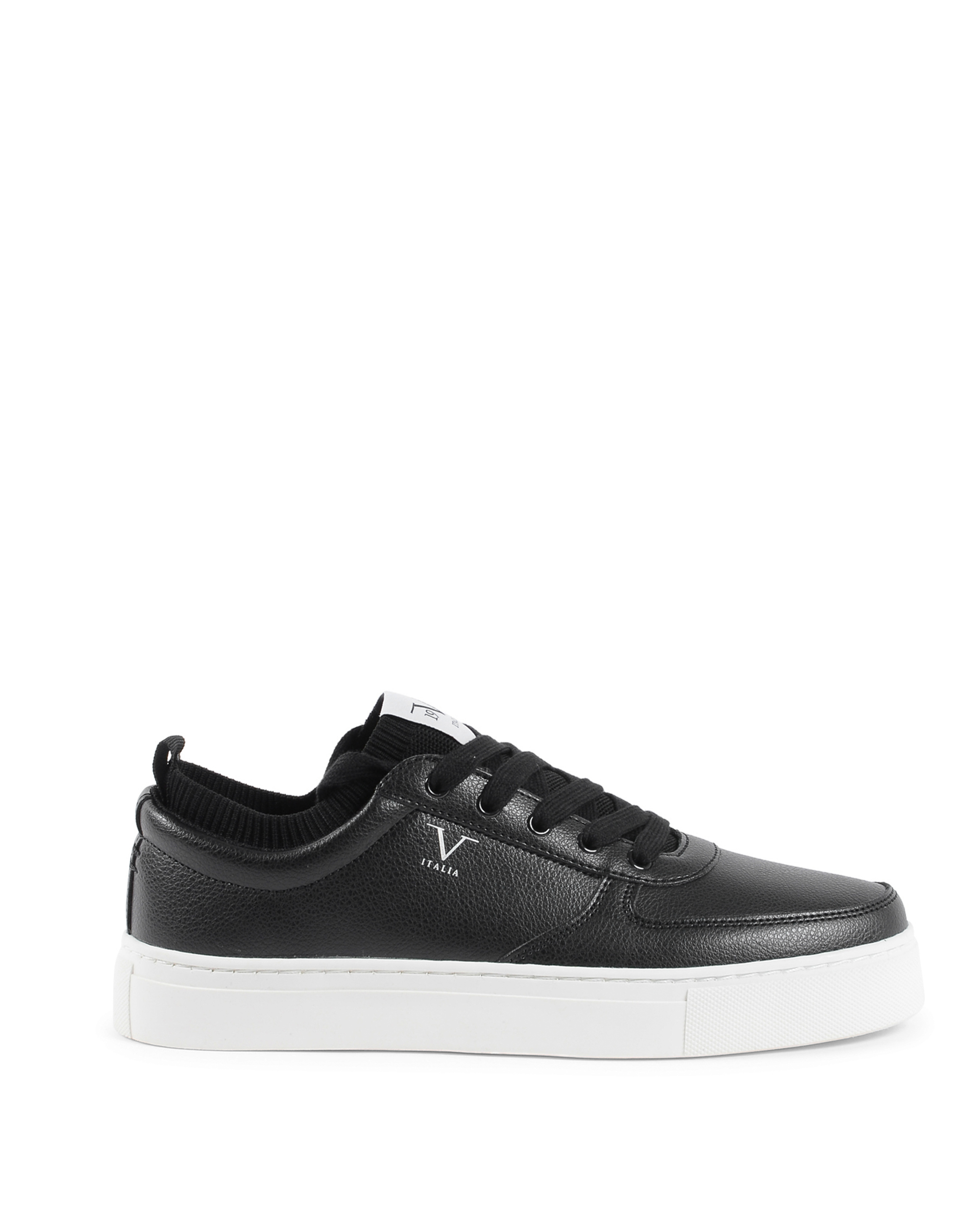 19V69 Italia Mens Sneaker Black VI21SC0005 BLACK