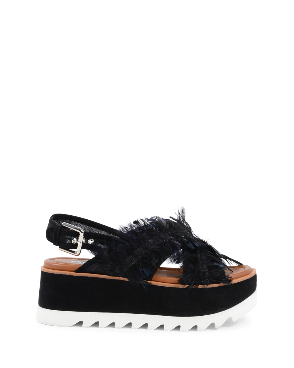 Premiata Womens Platform Sandal Black M4729 EGITTO BLACK