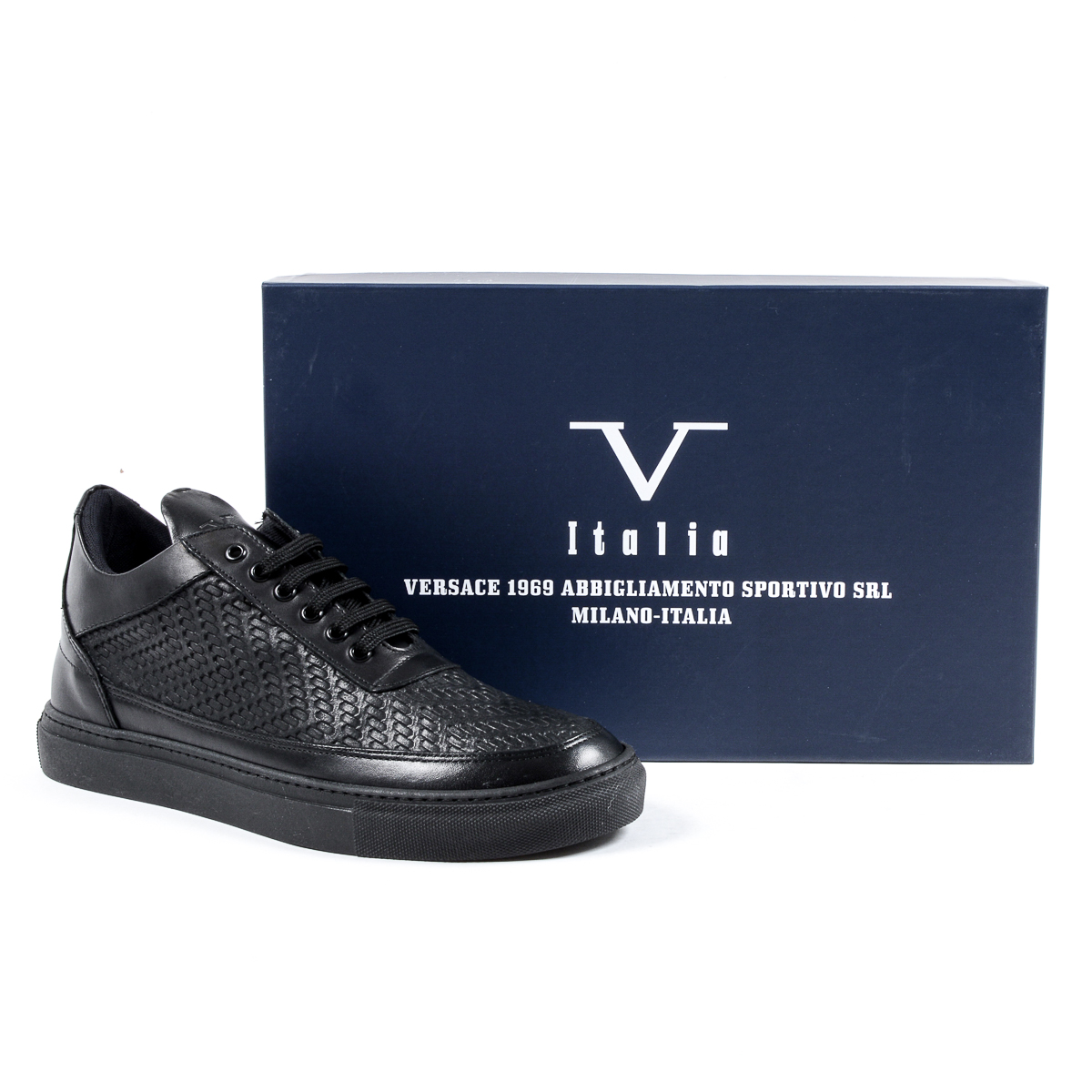 Zapatillas V 1969 Italia para hombre, color negro, MONZA
