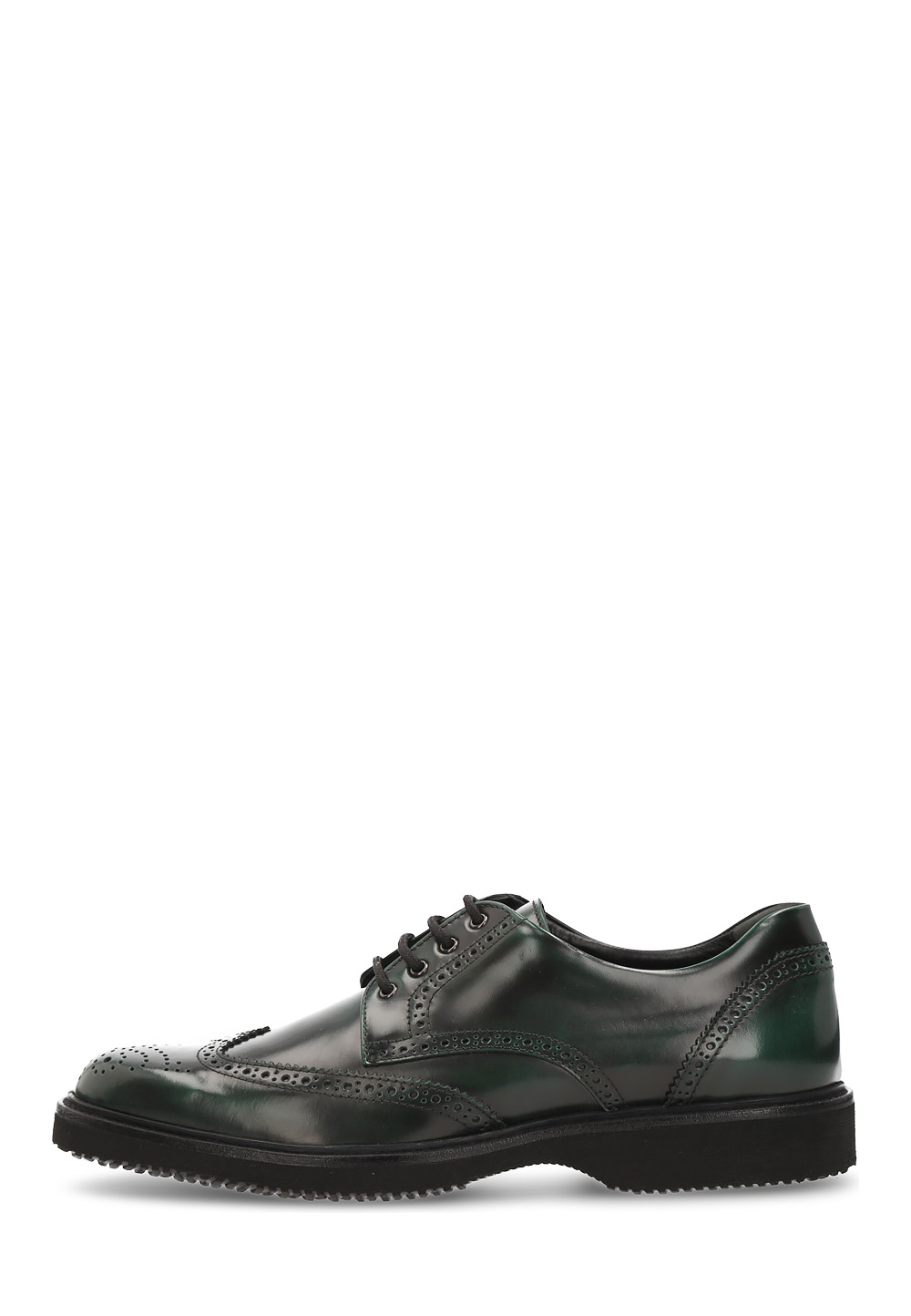 Hogan Mens Lace Up Shoe Dark Green HXM2170M08066Q6T807
