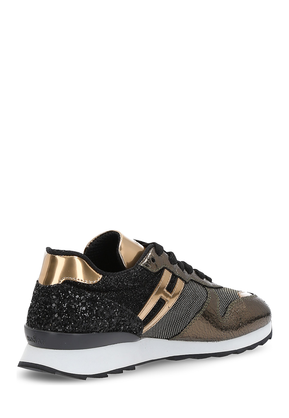 Hogan Womens Sneaker Black Rebel HXW2610Y930HMR0L5J