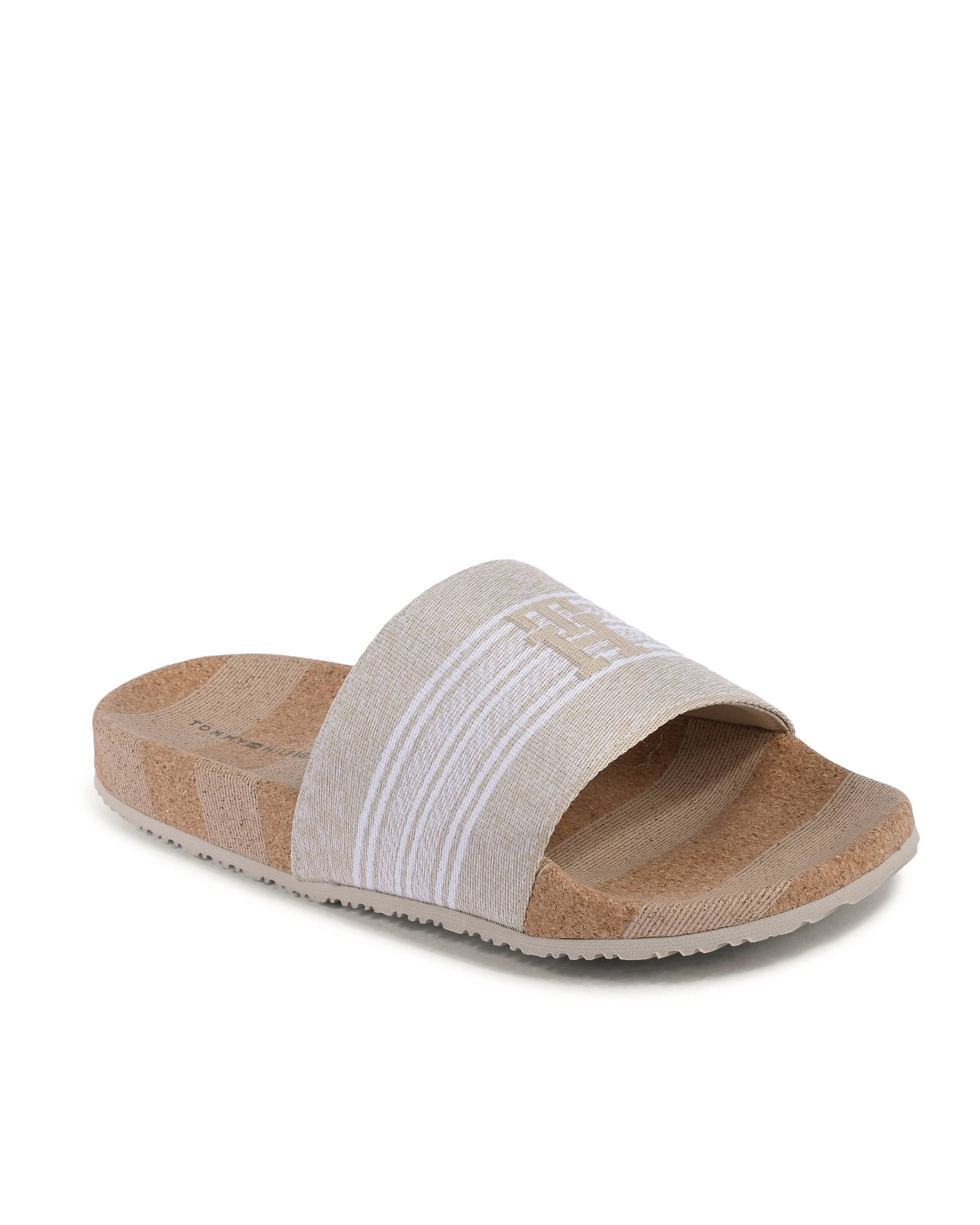 Sandalias Tommy Hilfiger para mujer color caqui FW0FW07259RBS