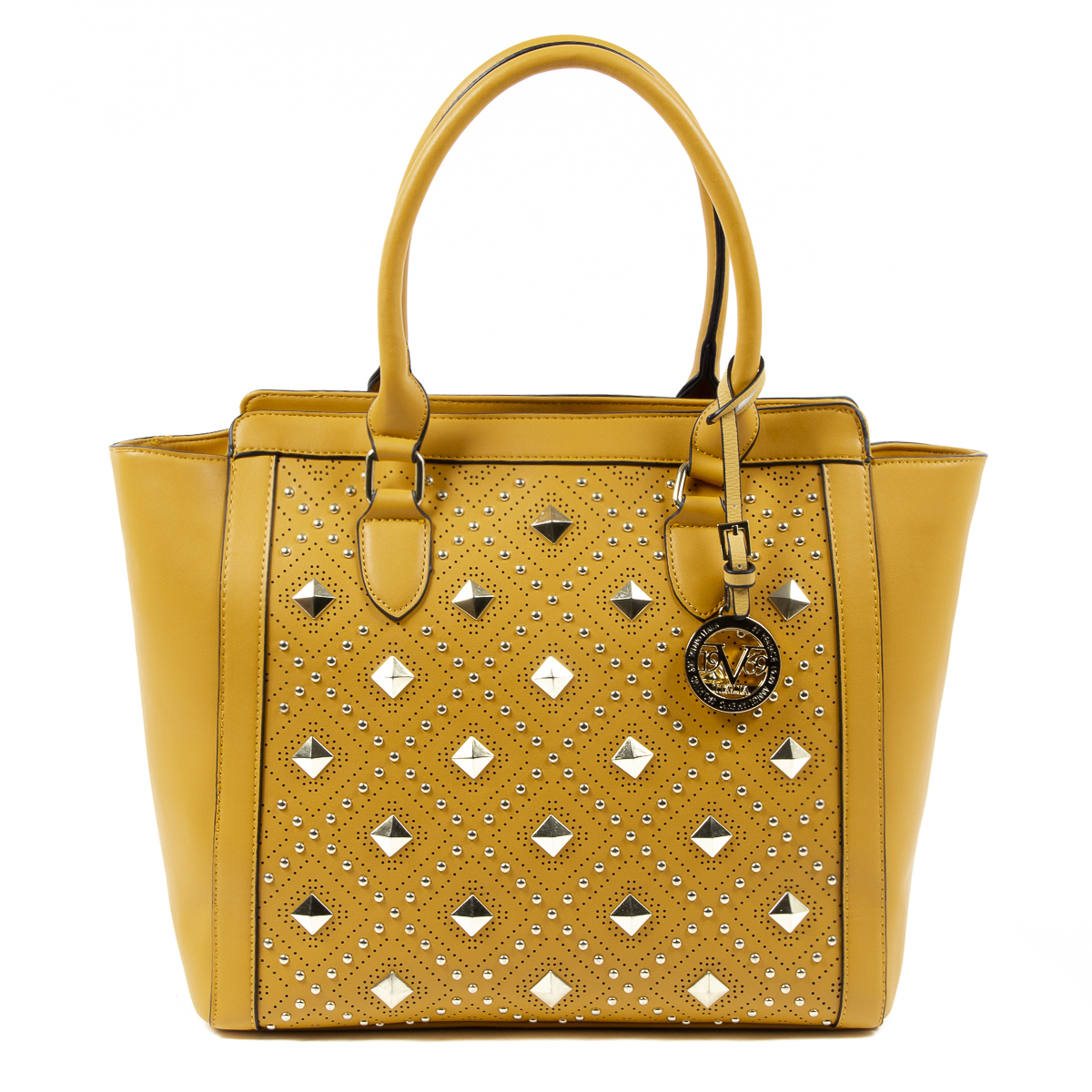 Bolso de mano para mujer V 1969 Italia amarillo ROBERTA