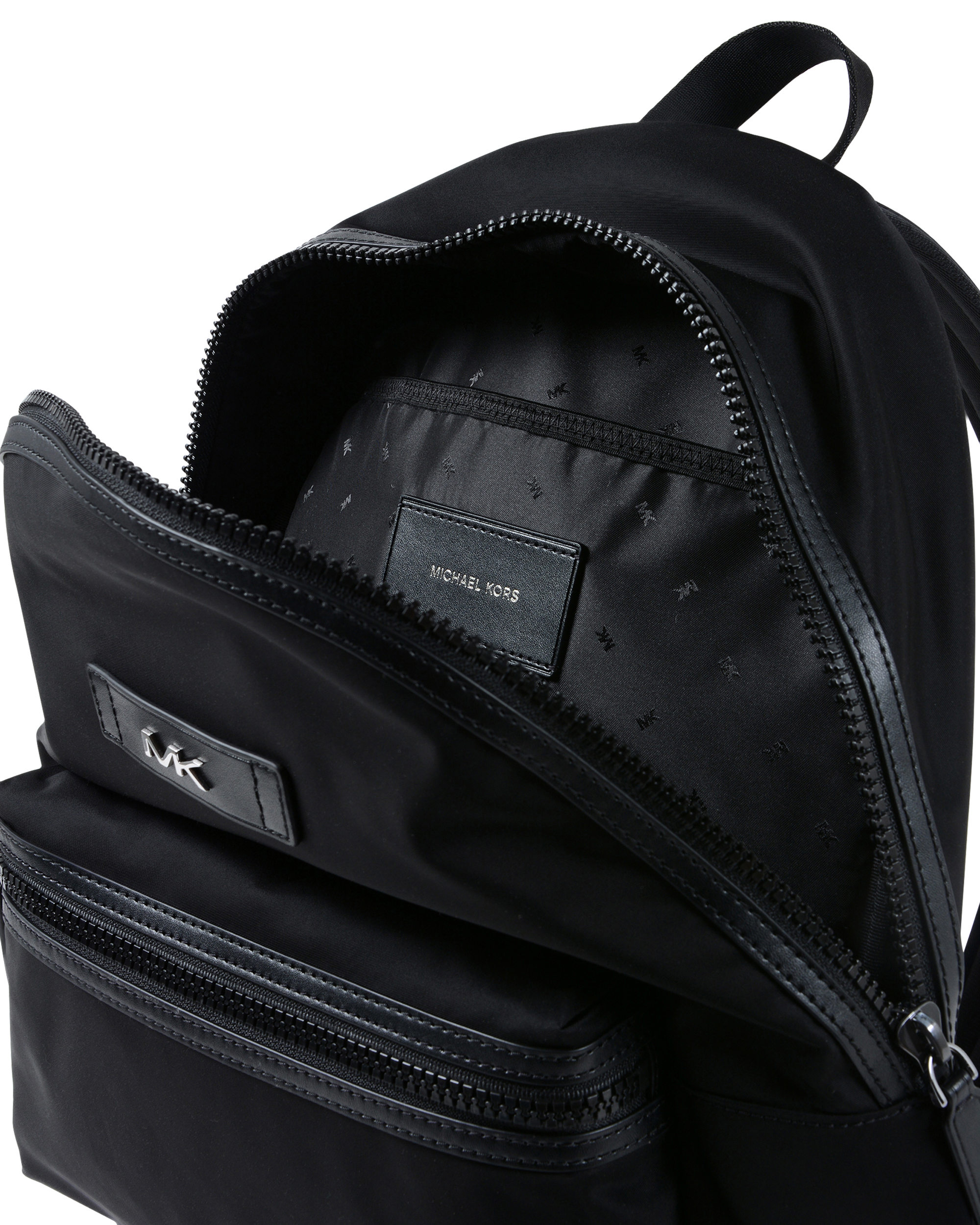 Mochila Michael Kors para hombre, color negro y blanco, 37S0SKNB2C BLK/WHT
