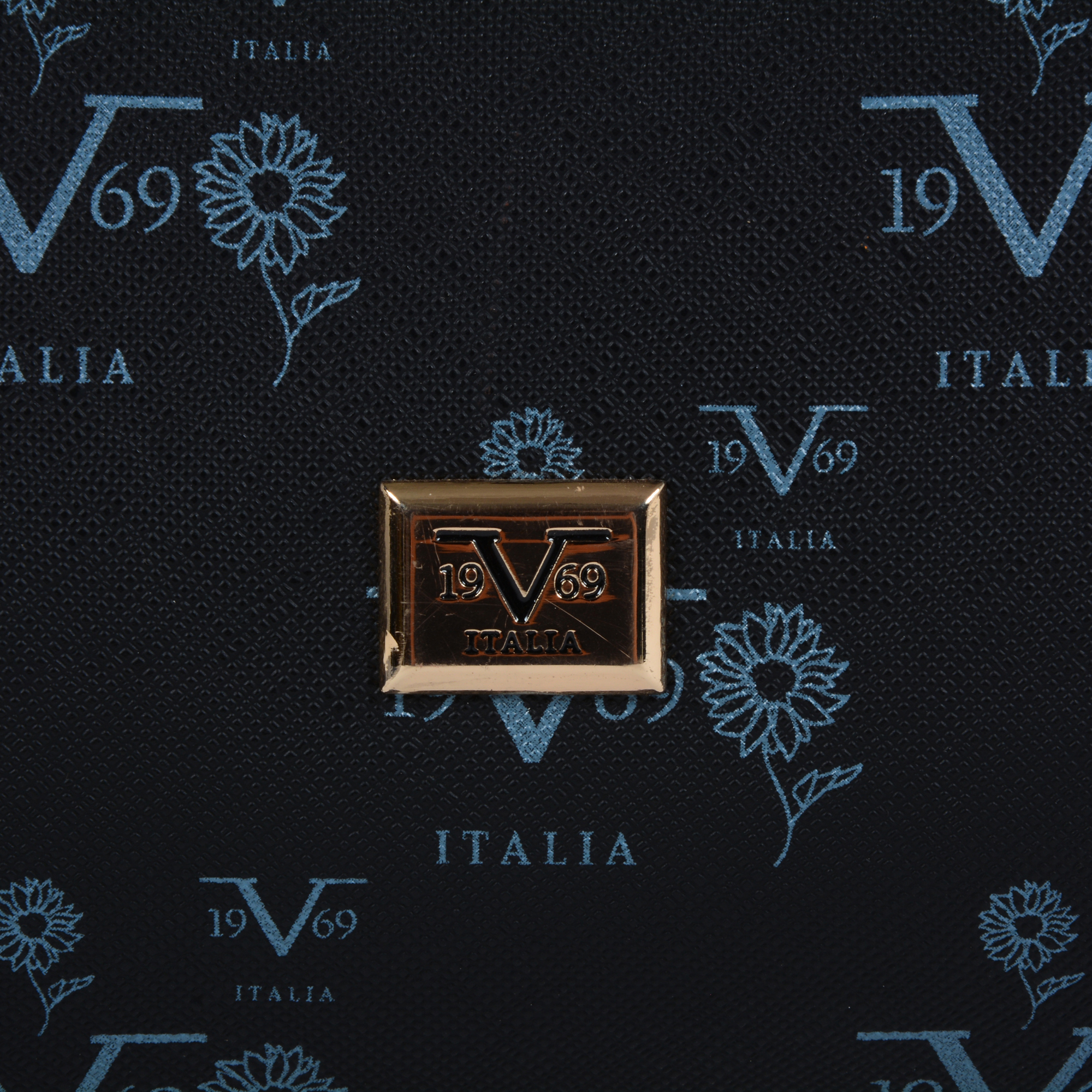 V 1969 Italia Womens Handbag Black SALVADOR