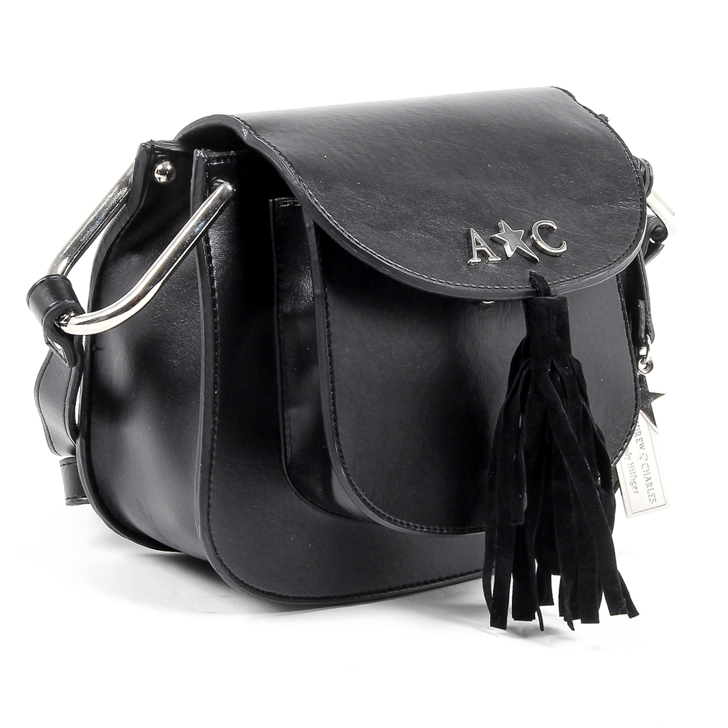 Bolso de mano para mujer Andrew Charles JOURNEY negro