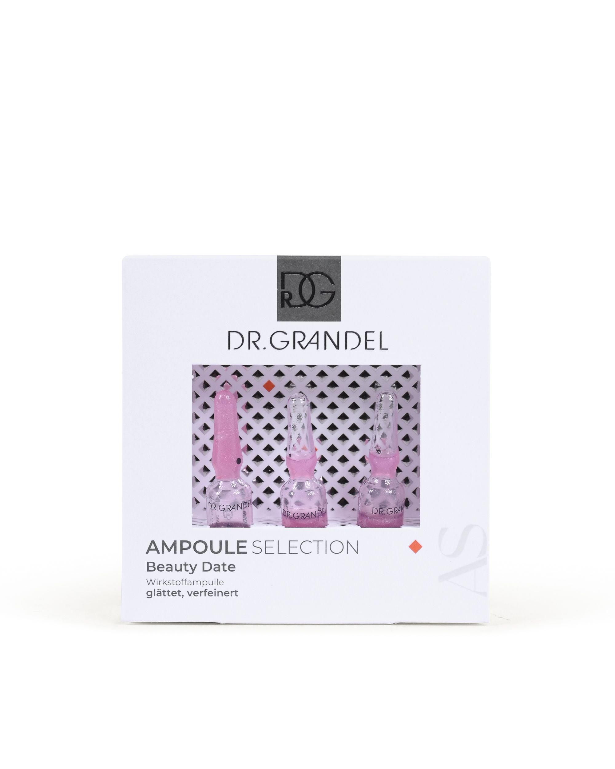 Ampollas de dátil Dr Grandel Beauty 3x3 ml