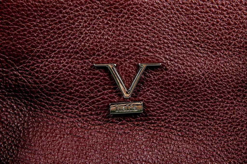 Bolso de mano para mujer V 1969 Italia V012 S BORDEAUX