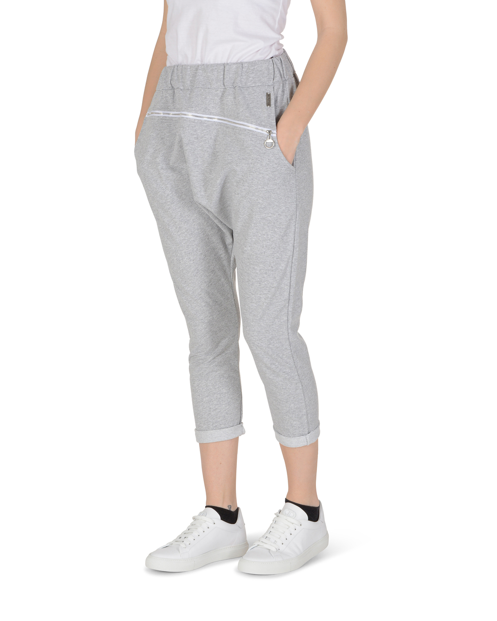 19V69 Italia Pantalones de mujer Gris ZIPPY GREY