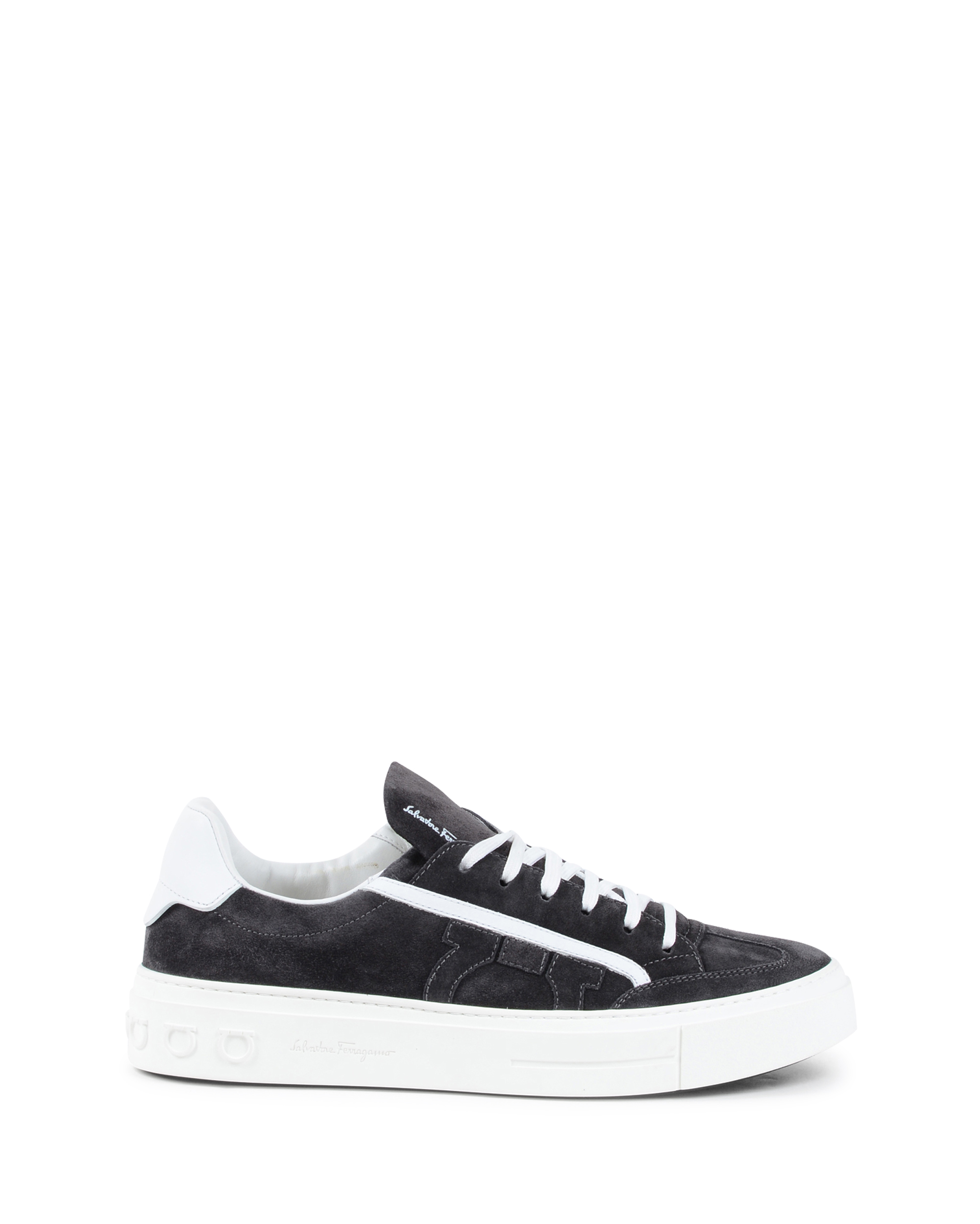 Zapatillas Salvatore Ferragamo para hombre negras BORG 2