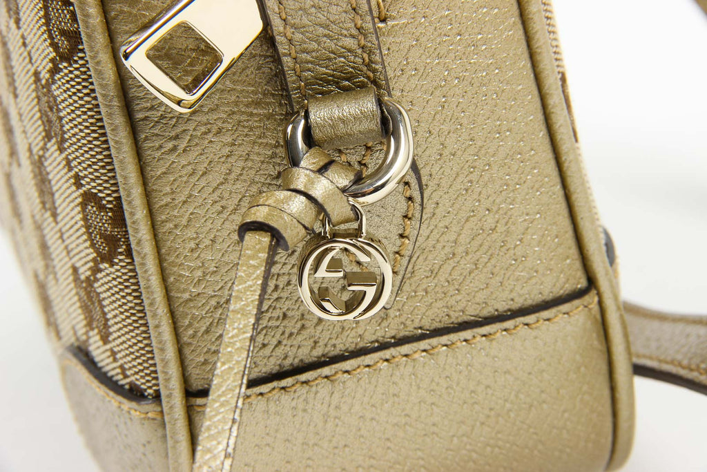 Bolso bandolera Gucci Bree Original GG Canvas Mini para mujer