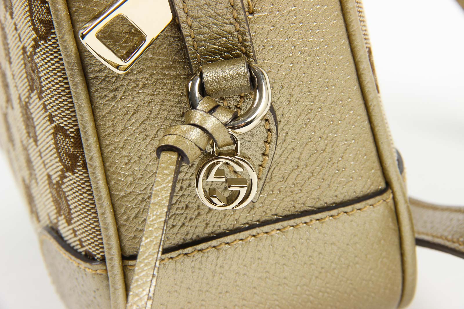 Bolso bandolera Gucci Bree Original GG Canvas Mini para mujer
