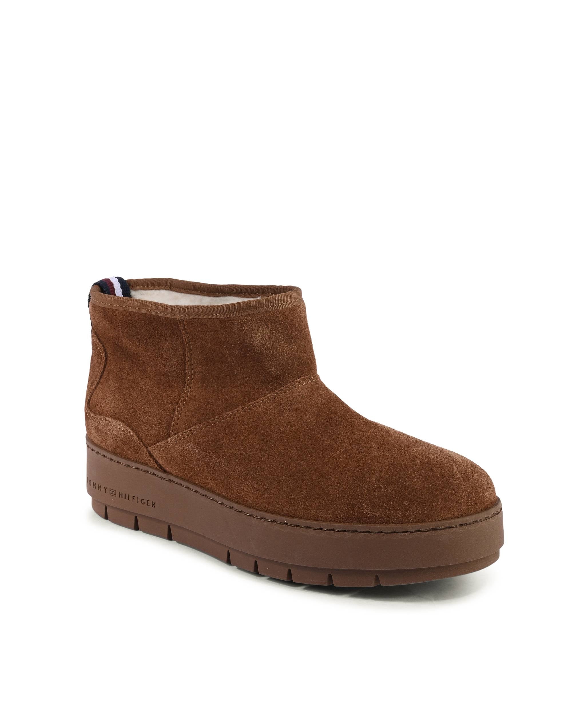 Botas Tommy Hilfiger para mujer MARRÓN FW0FW07662GTU