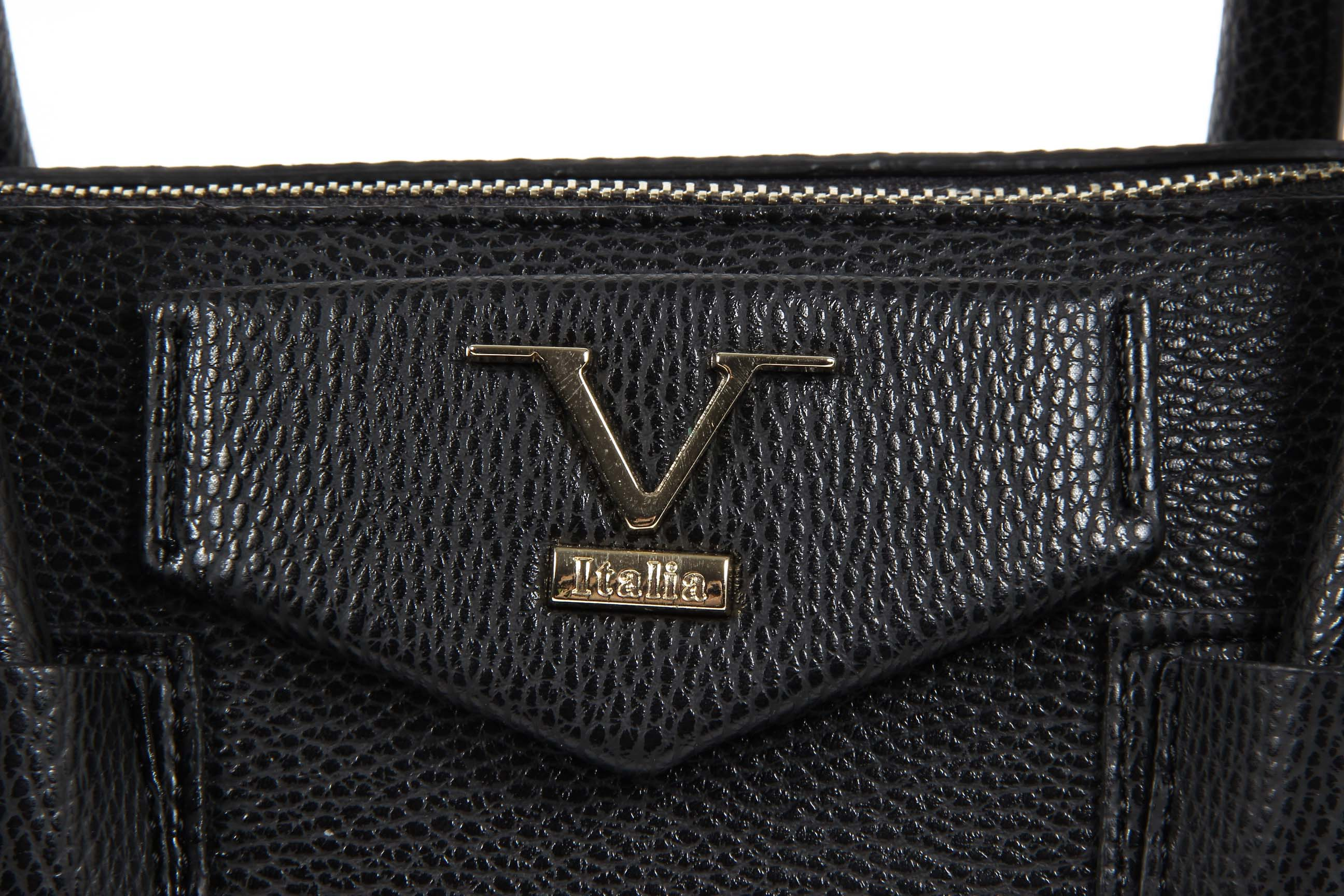 Bolso de mano para mujer V 1969 Italia VE01 NEGRO