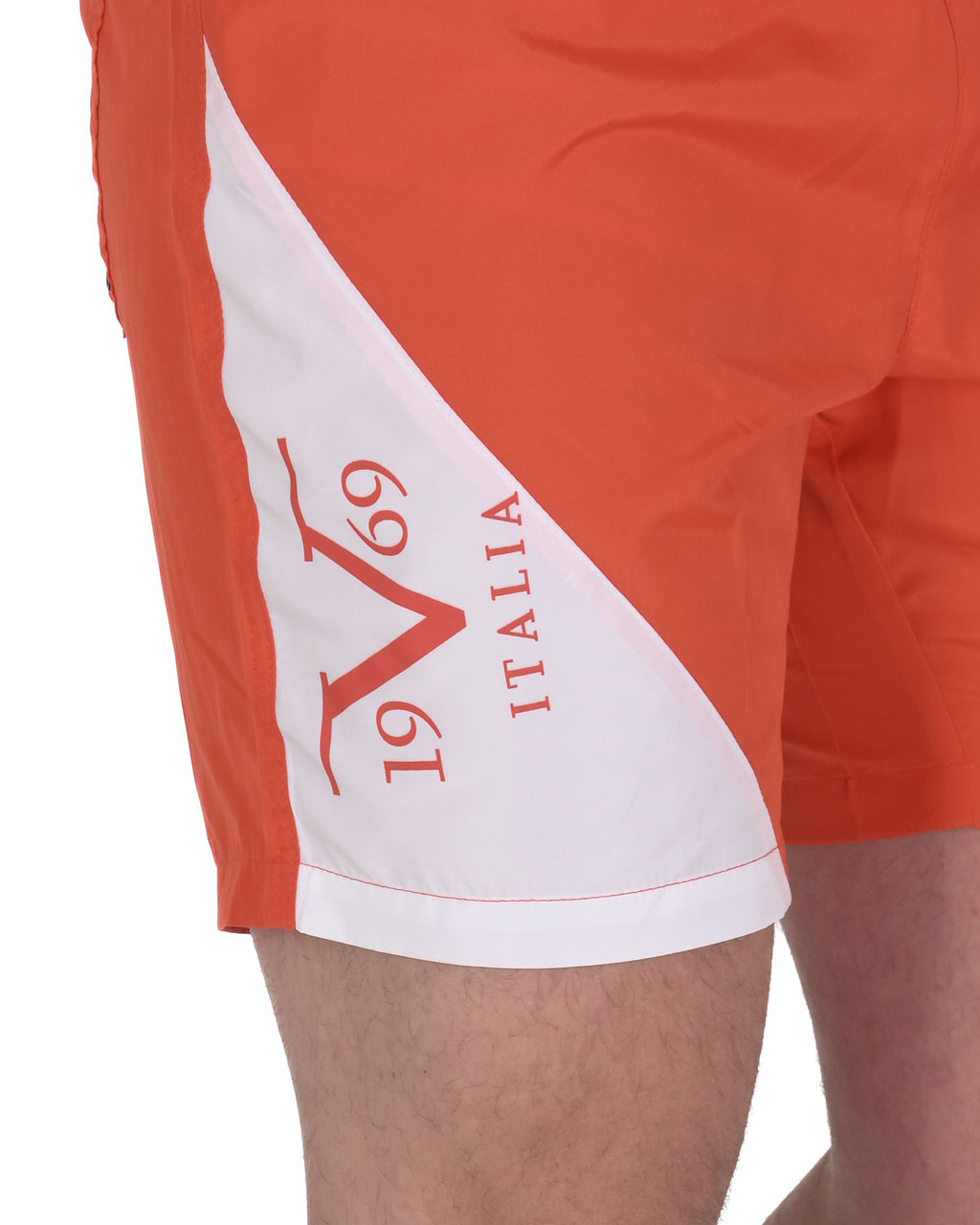 19V69 Italia Mens Swimwear Trunk VSC1MBM03 GRENADINE