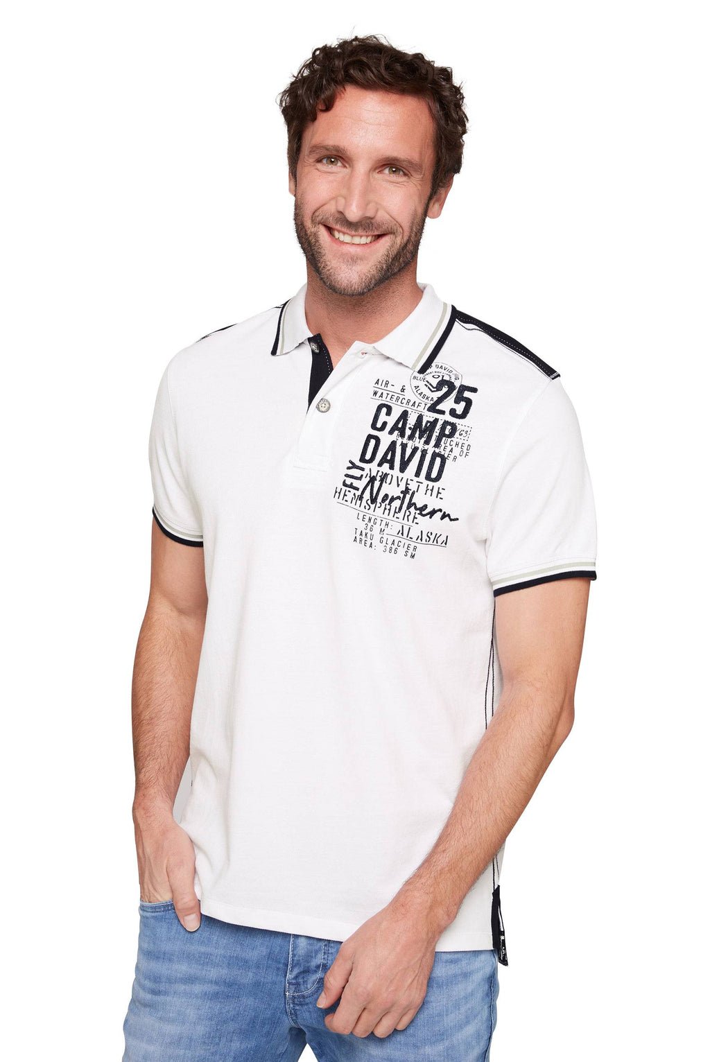 Polo para hombre de Camp David