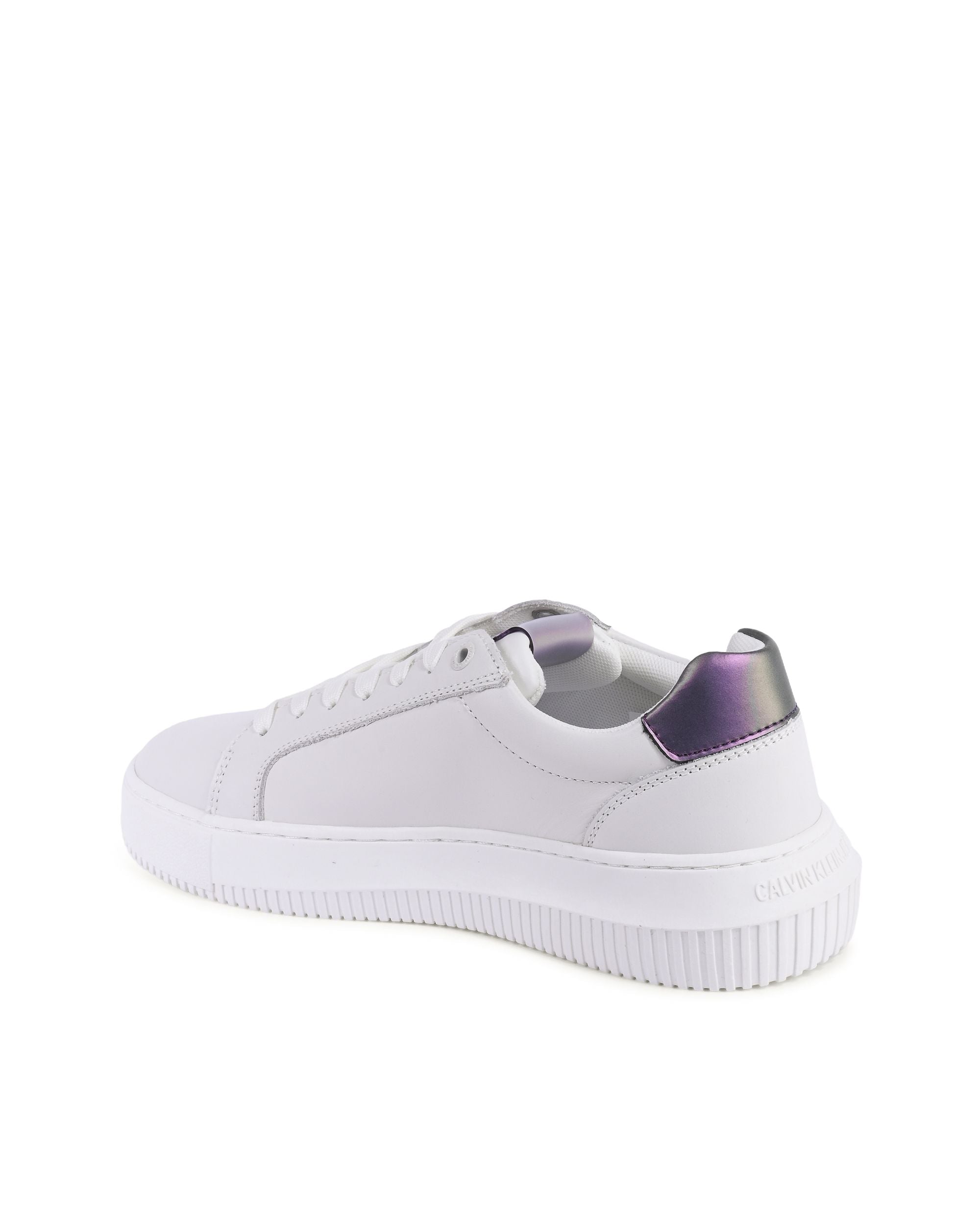 Zapatillas Calvin Klein para mujer blancas YW0YW0120201T