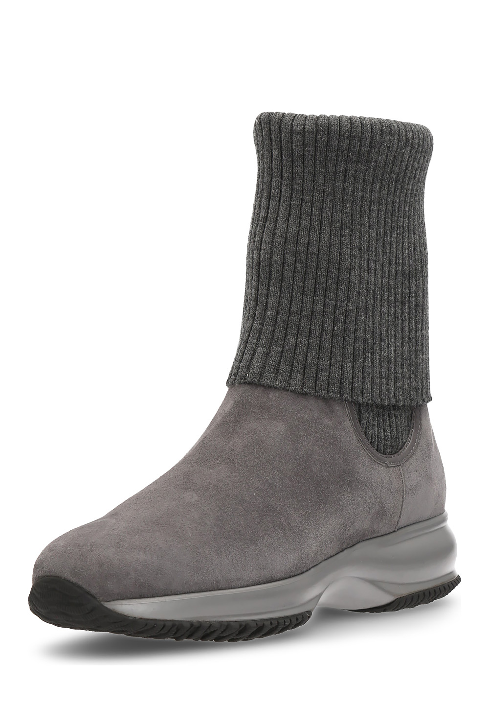 Hogan Womens High Boot Grey HXW00N09250QQ72082D