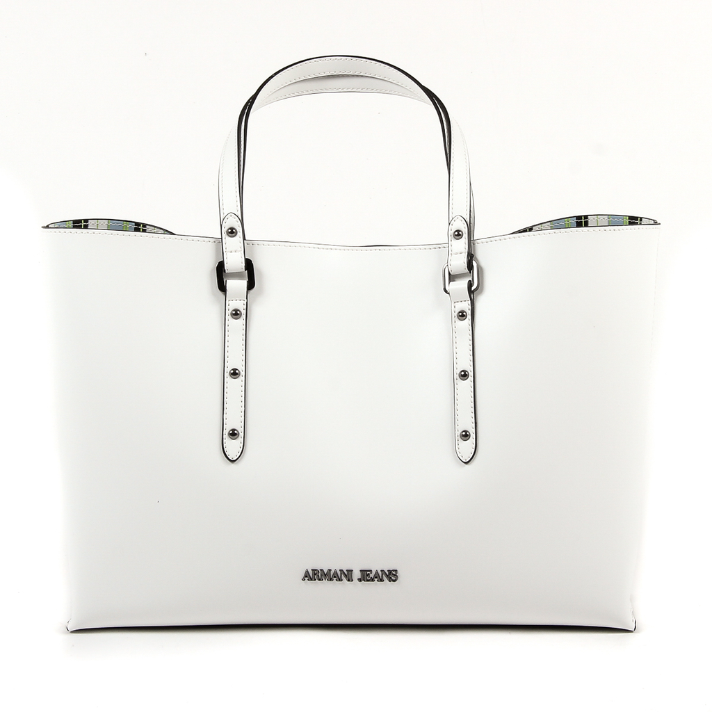 Armani Jeans Womens Handbag White 922171 7P757 00010