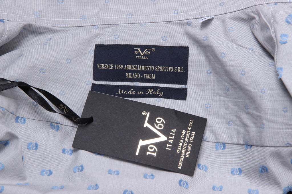 Camisa clásica para hombre V 1969 Italia 307 VAR. 22