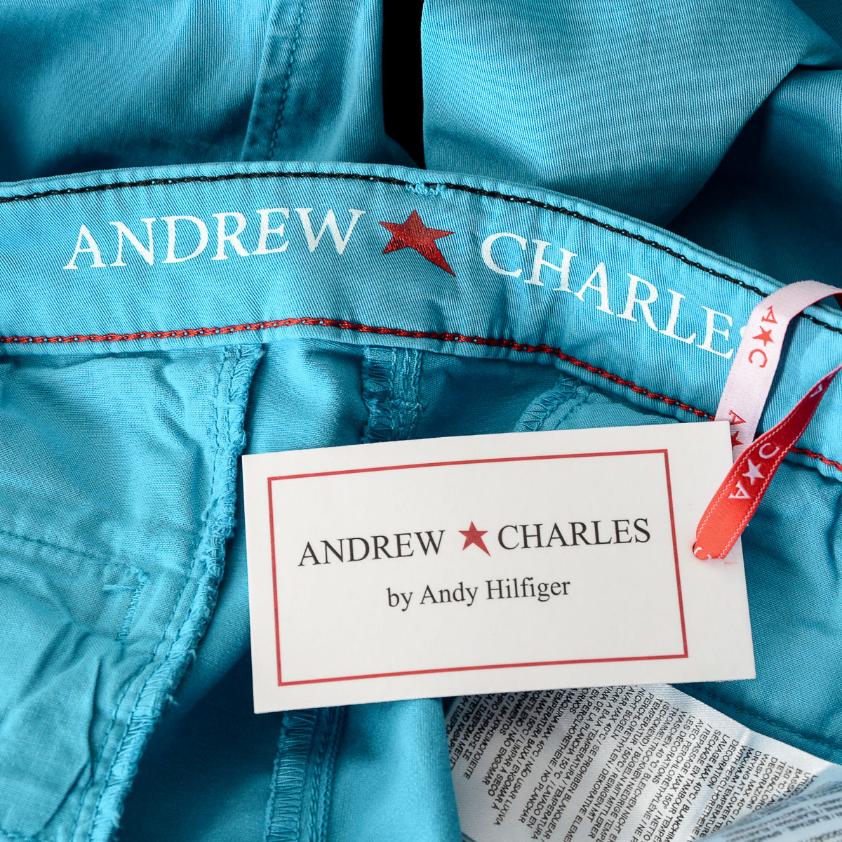Pantalones Andrew Charles para mujer azul claro PENDA