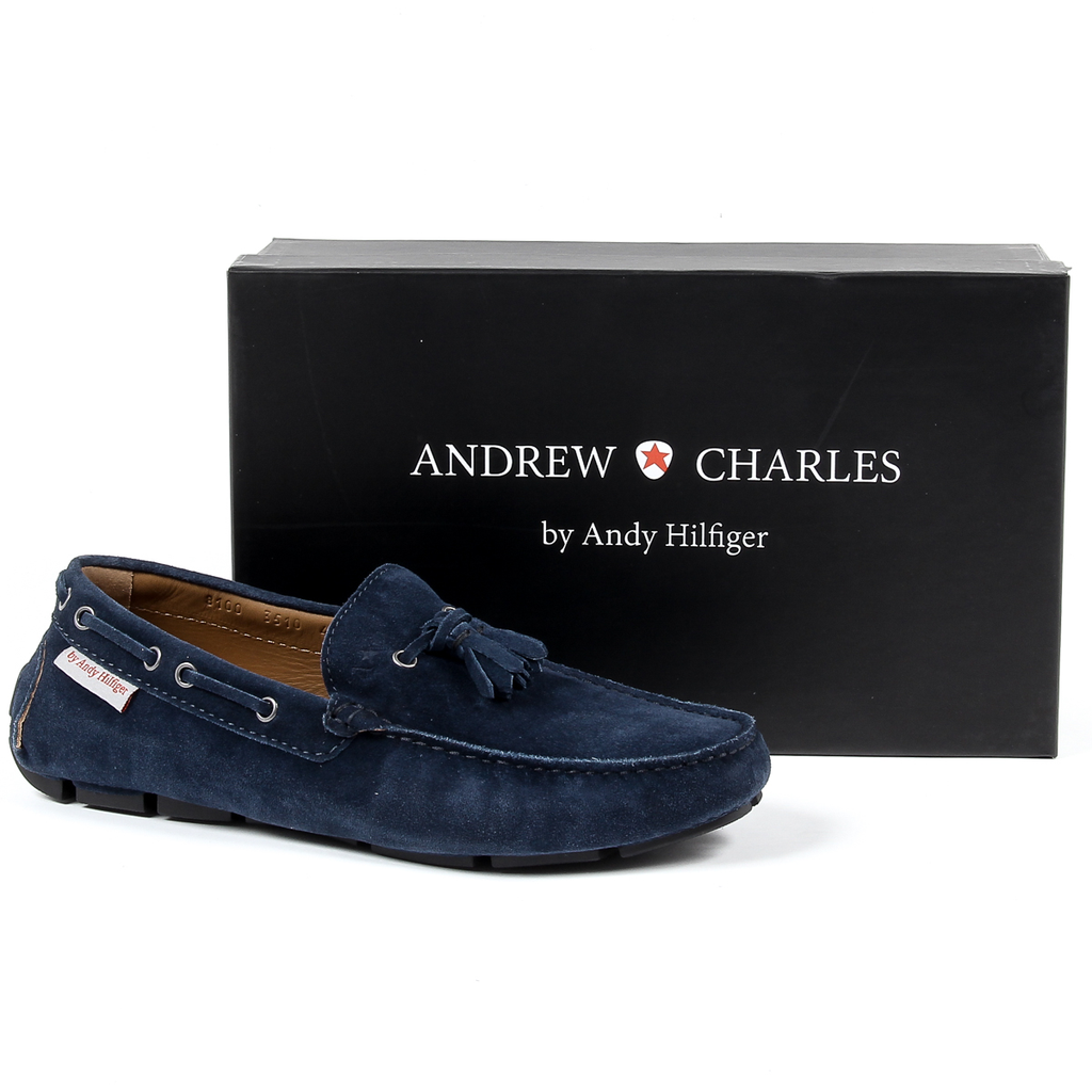 Mocasín Andrew Charles para hombre azul JEREMY