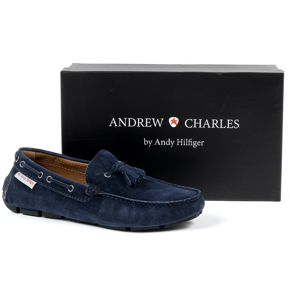 Mocasín Andrew Charles para hombre azul JEREMY