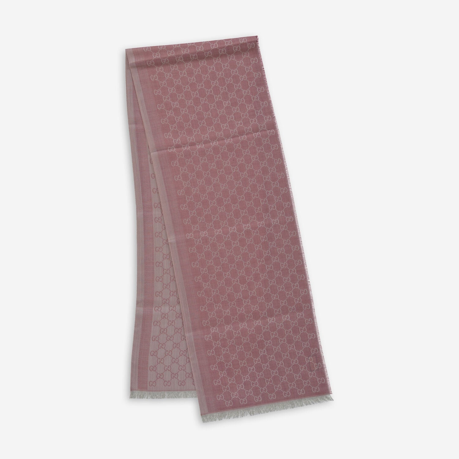 Bufanda Gucci para hombre 70x195 rosa