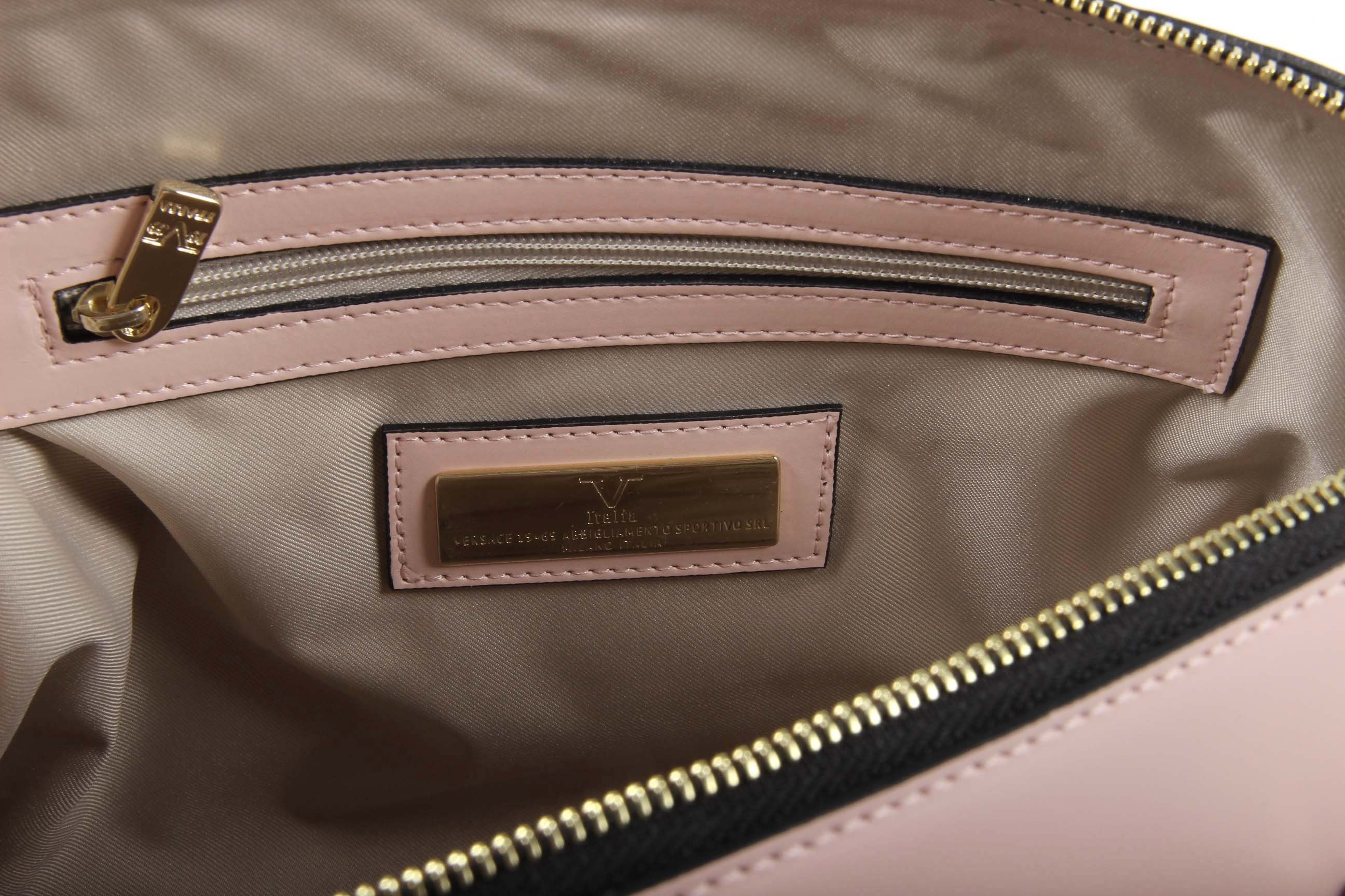 Bolso de Mujer V 1969 Italia C151-52 RUGA ROSA ANTICO