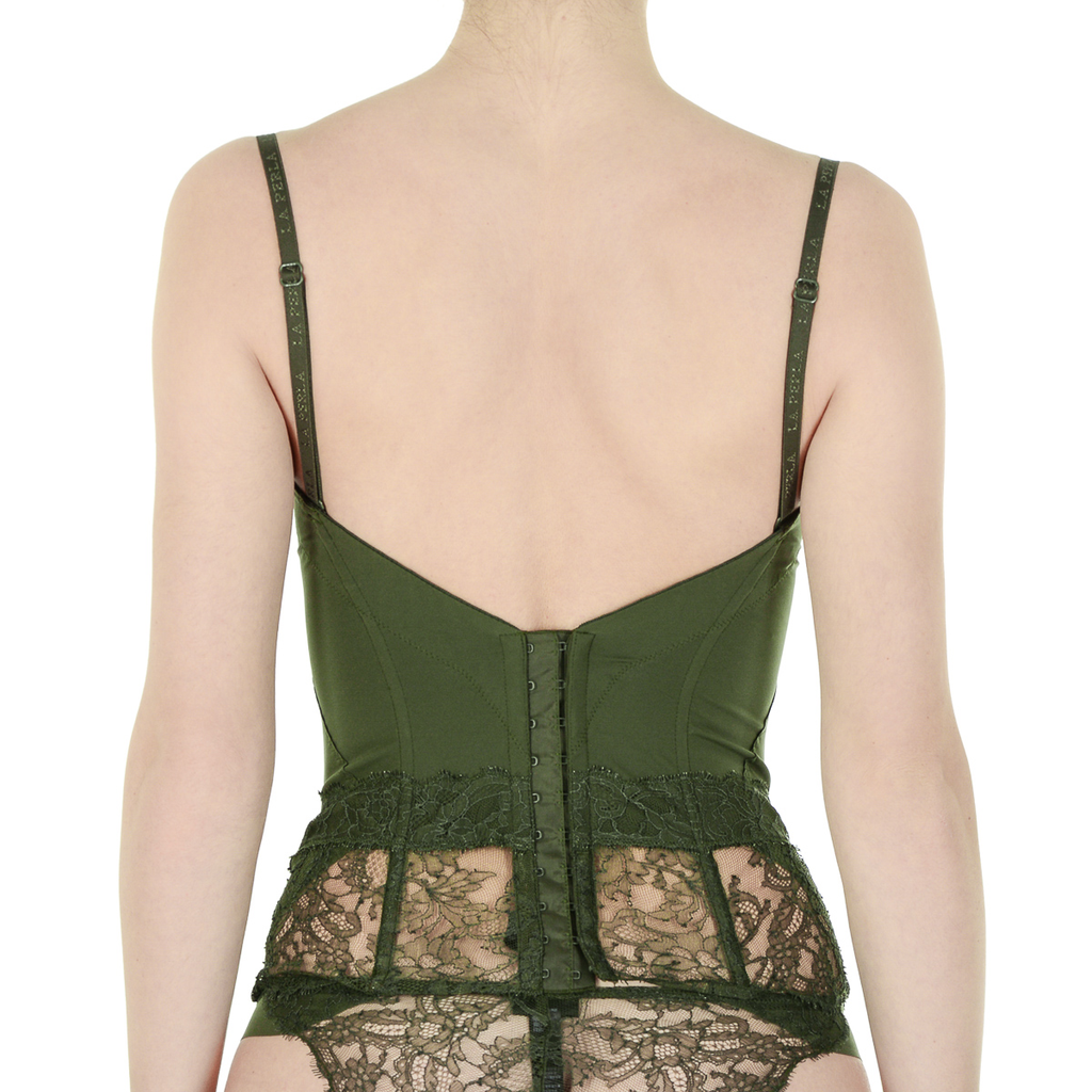 La Perla Top Womens Bustier Dark Green