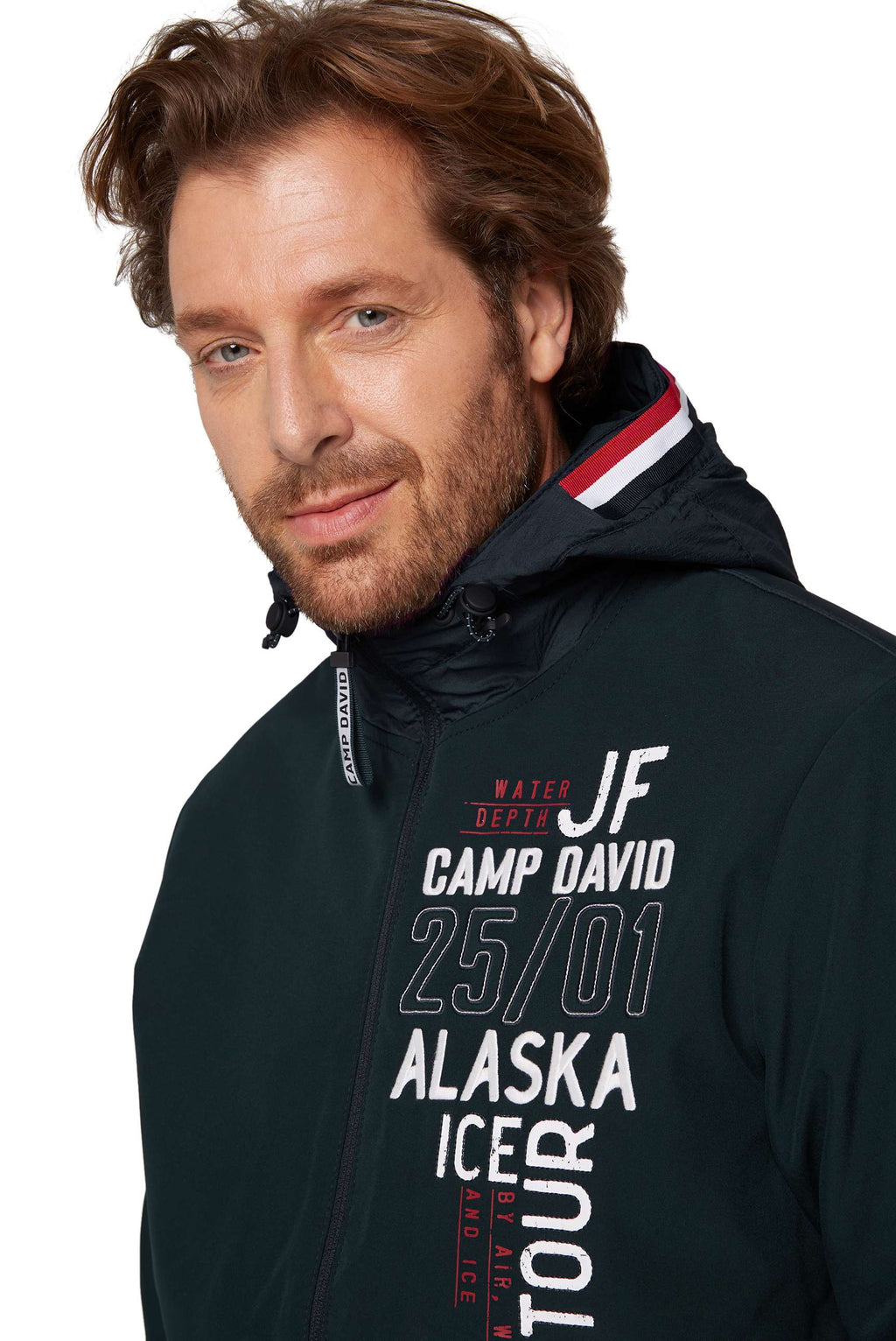 Camp David Chaqueta softshell para hombre