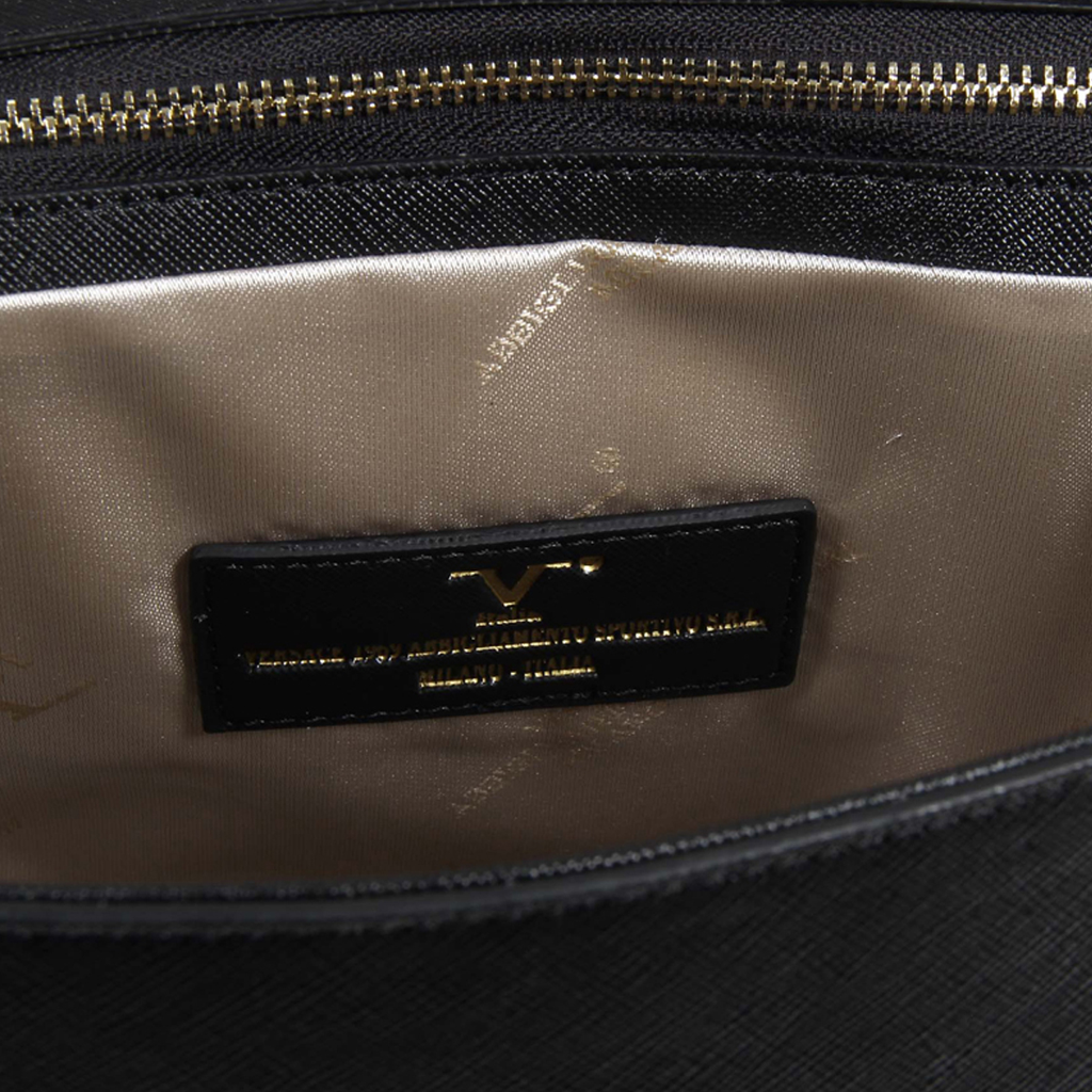 Bolso de mano para mujer V 1969 Italia VE09 NEGRO