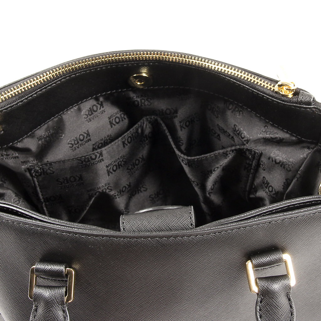 Michael Kors Womens Handbag KELLEN 35S6GS0T2L BLACK