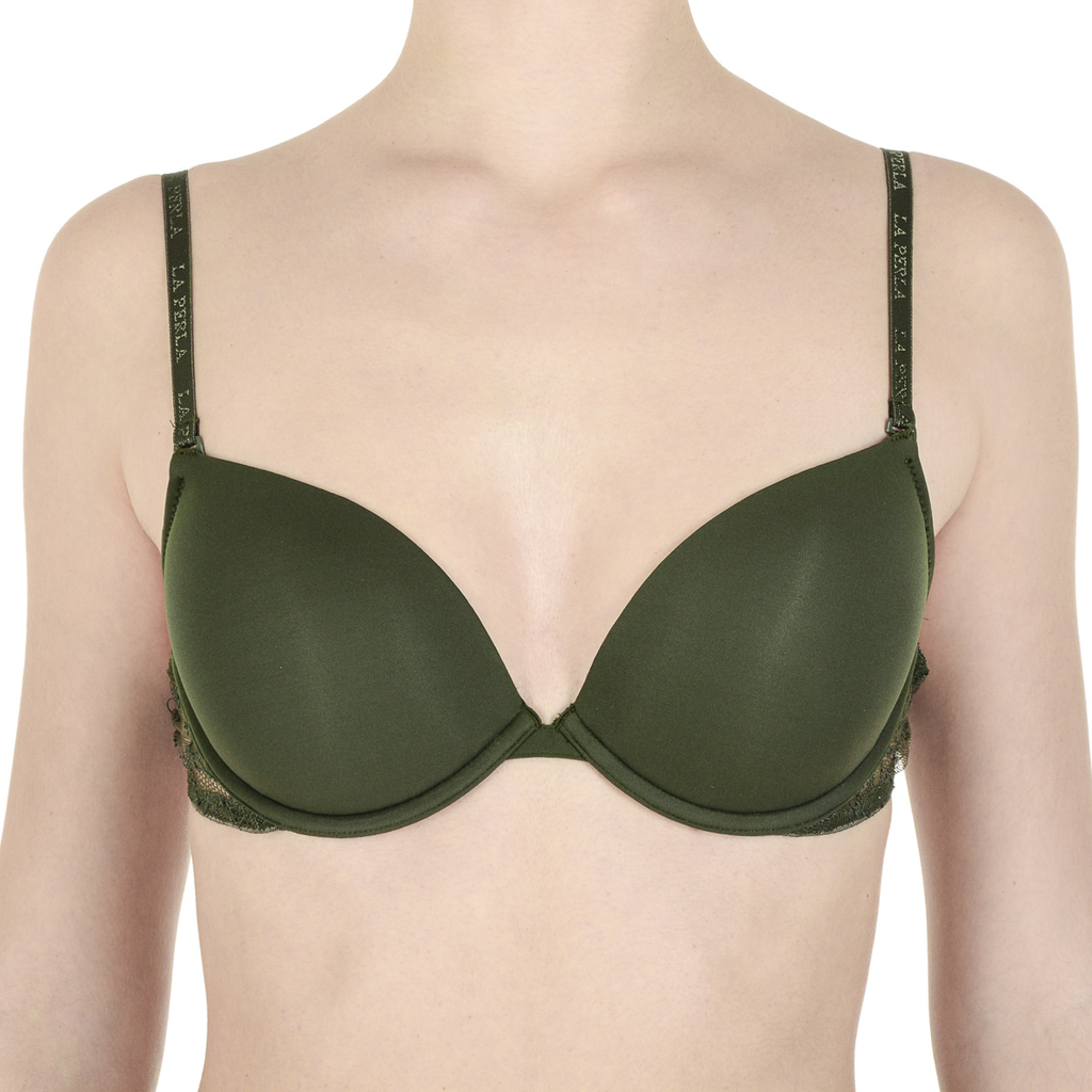 La Perla Top Womens Bra Dark Green