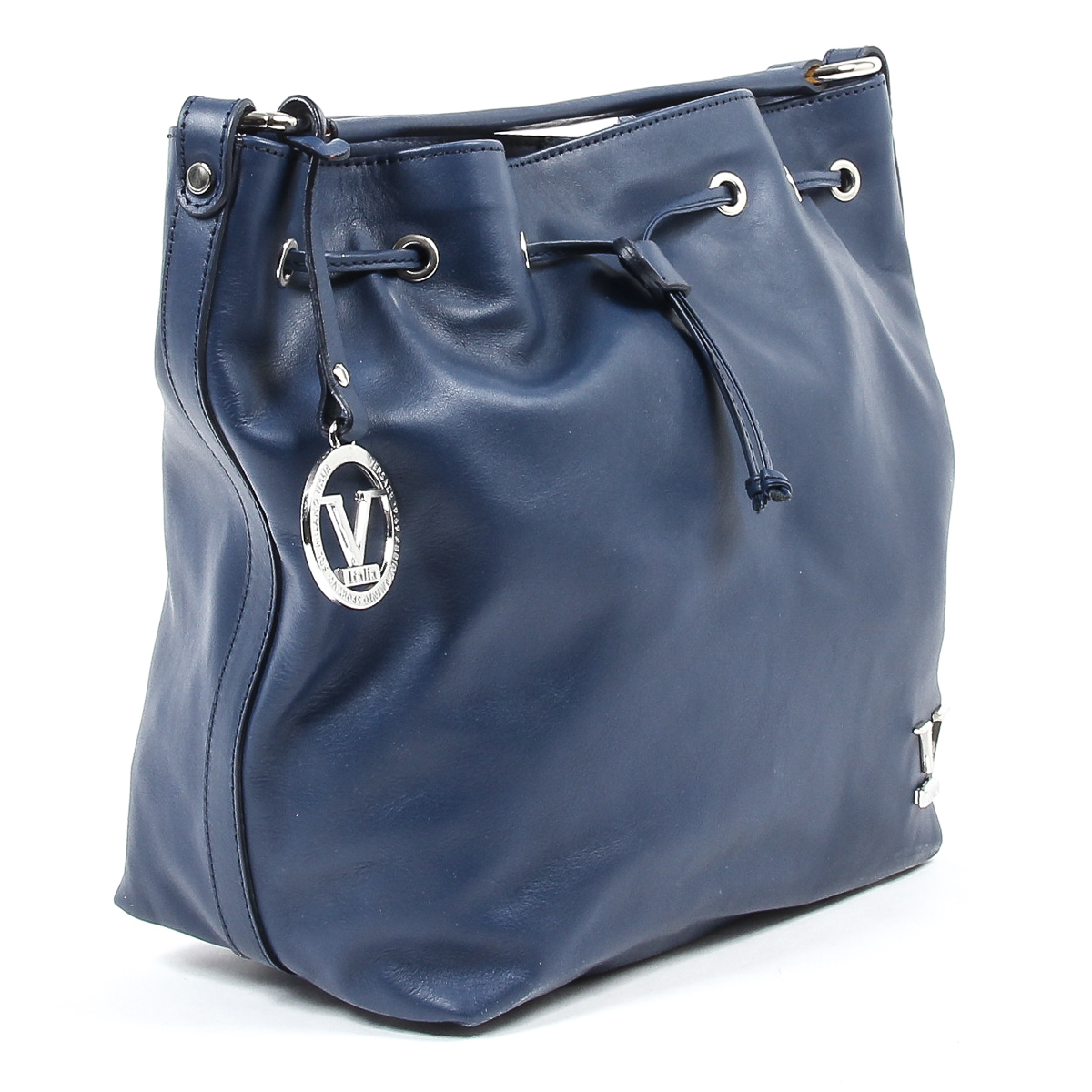 Bolso de mano para mujer V 1969 Italia V005-S AZUL SUAVE