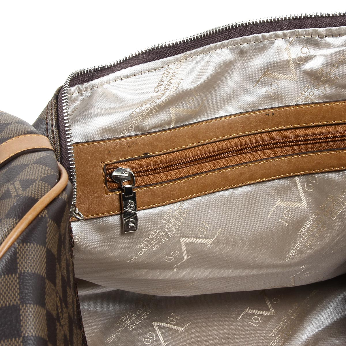 Bolso deportivo para hombre V 1969 Italia V1969018 COFFEE TABA