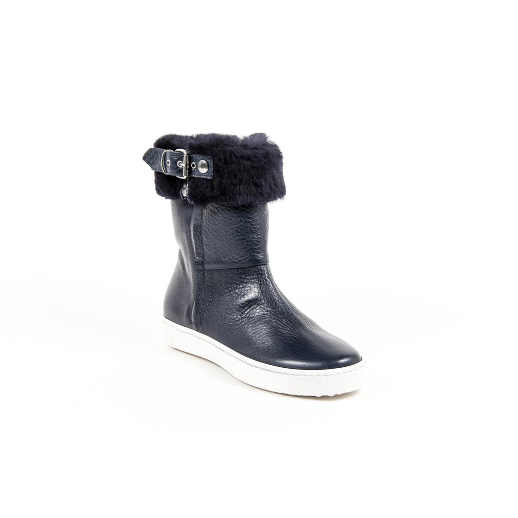 Bota corta para mujer V 1969 Italia 312079 ADRIA BLU/MERINO BLU