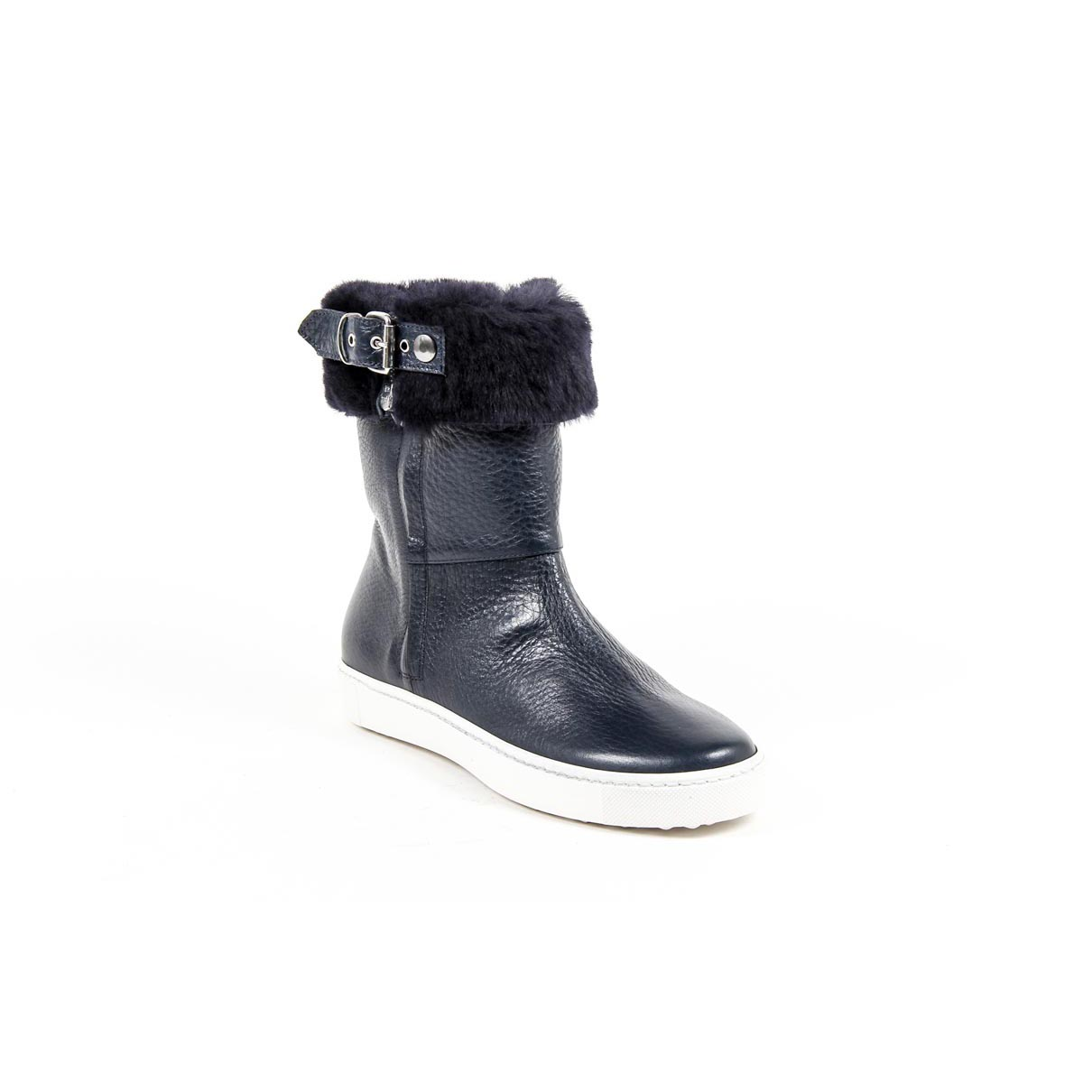 Bota corta para mujer V 1969 Italia 312079 ADRIA BLU/MERINO BLU