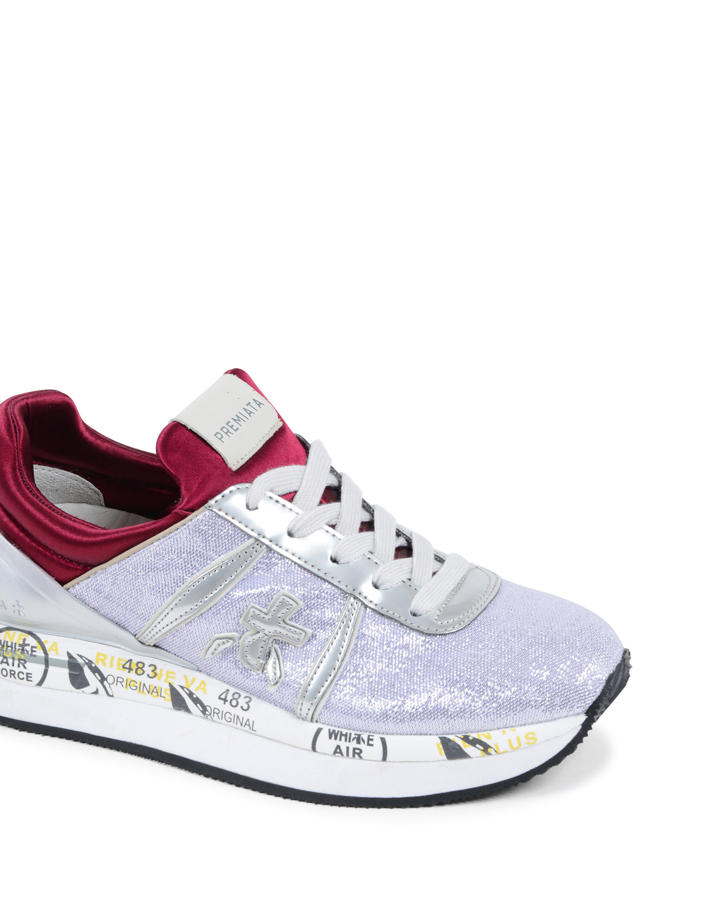Premiata Womens Sneaker Silver LIZ 3000