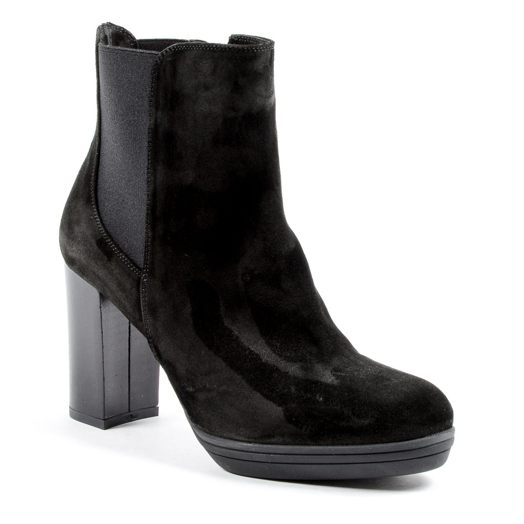 V 1969 Italia - Botines de tacón para mujer, color negro, MADELYN