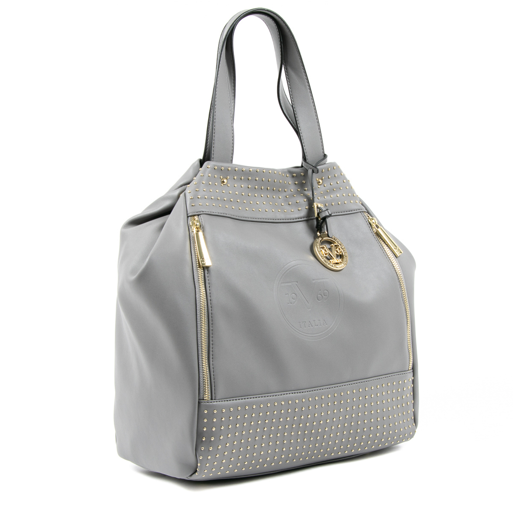 Bolso de mano para mujer V 1969 Italia gris OLIVIA