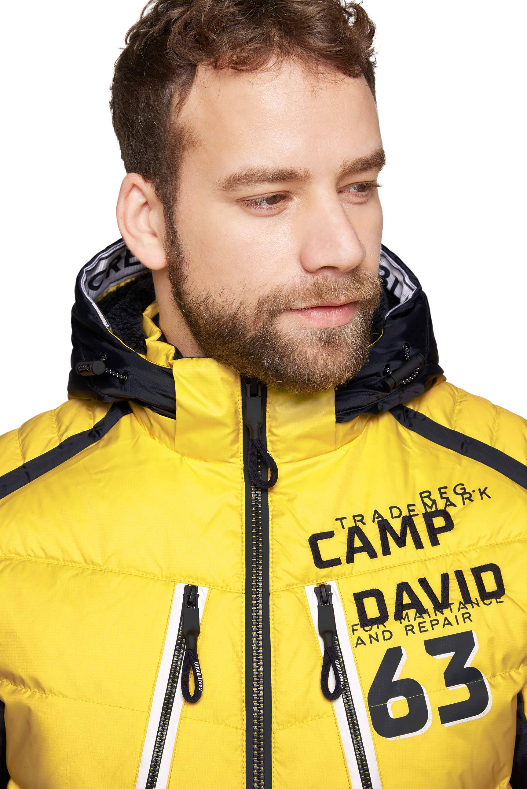 Chaqueta con capucha para hombre Camp David