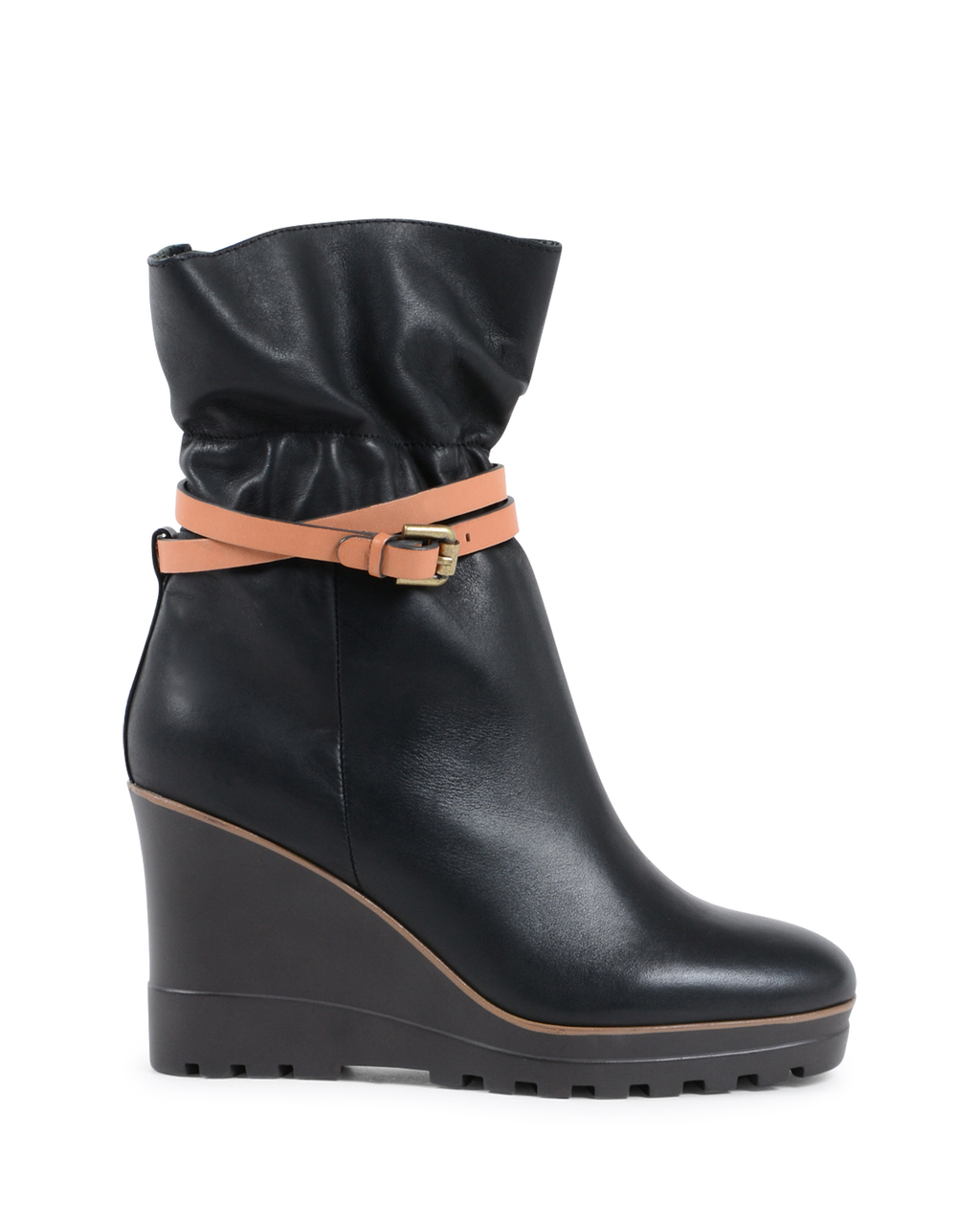 ChloÃ¨ Womens Short Boot Black SB31111A 999 BLACK