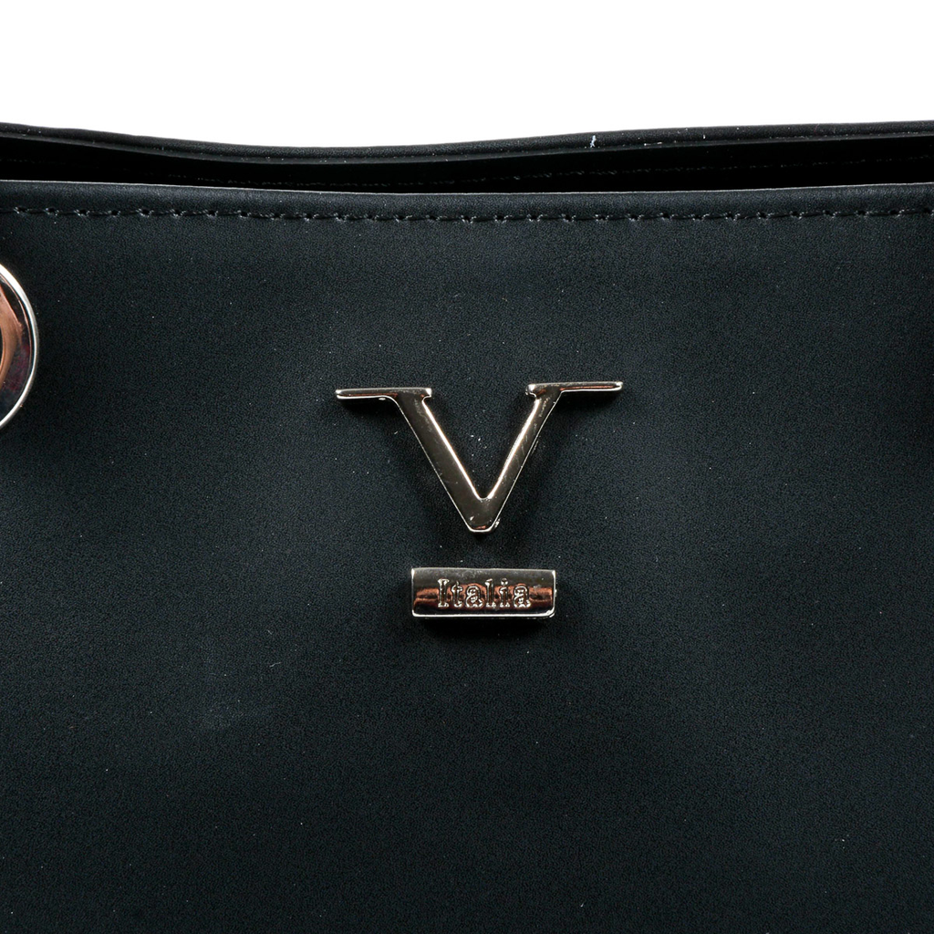 Bolso de mano para mujer V 1969 Italia Negro GLORY