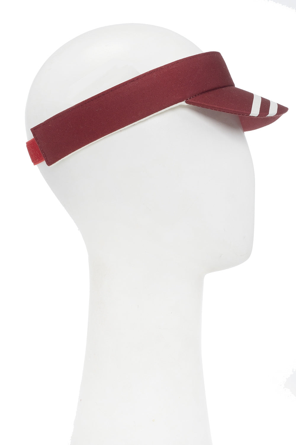Gorra Gucci con visera elástica roja