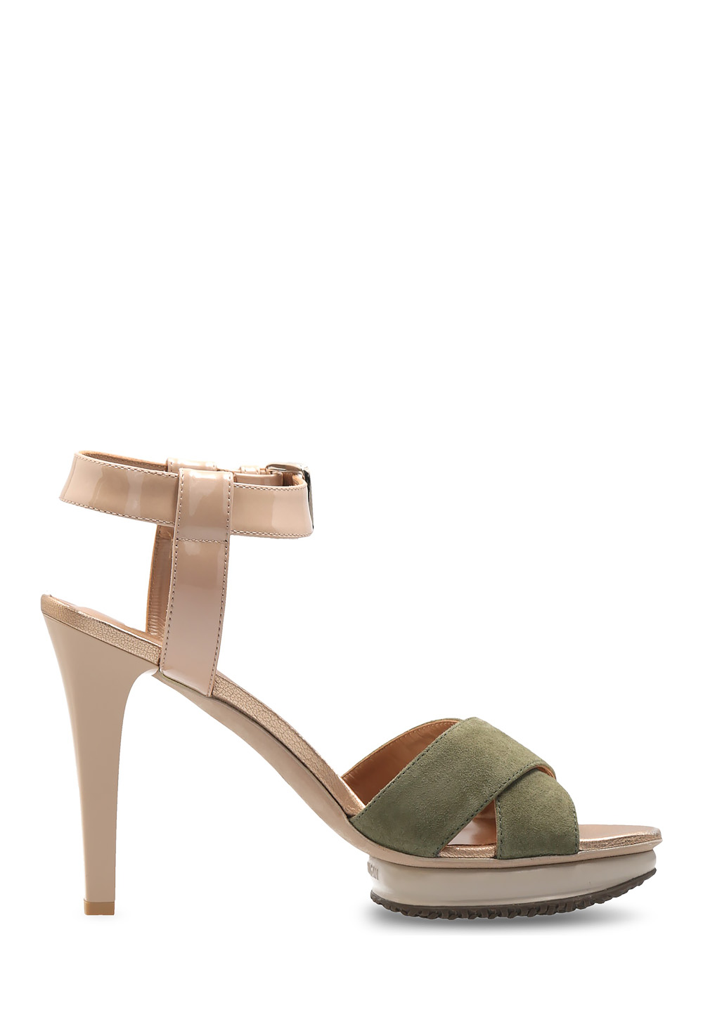 Sandalia Hogan para mujer verde HXW2260N400449D02KK
