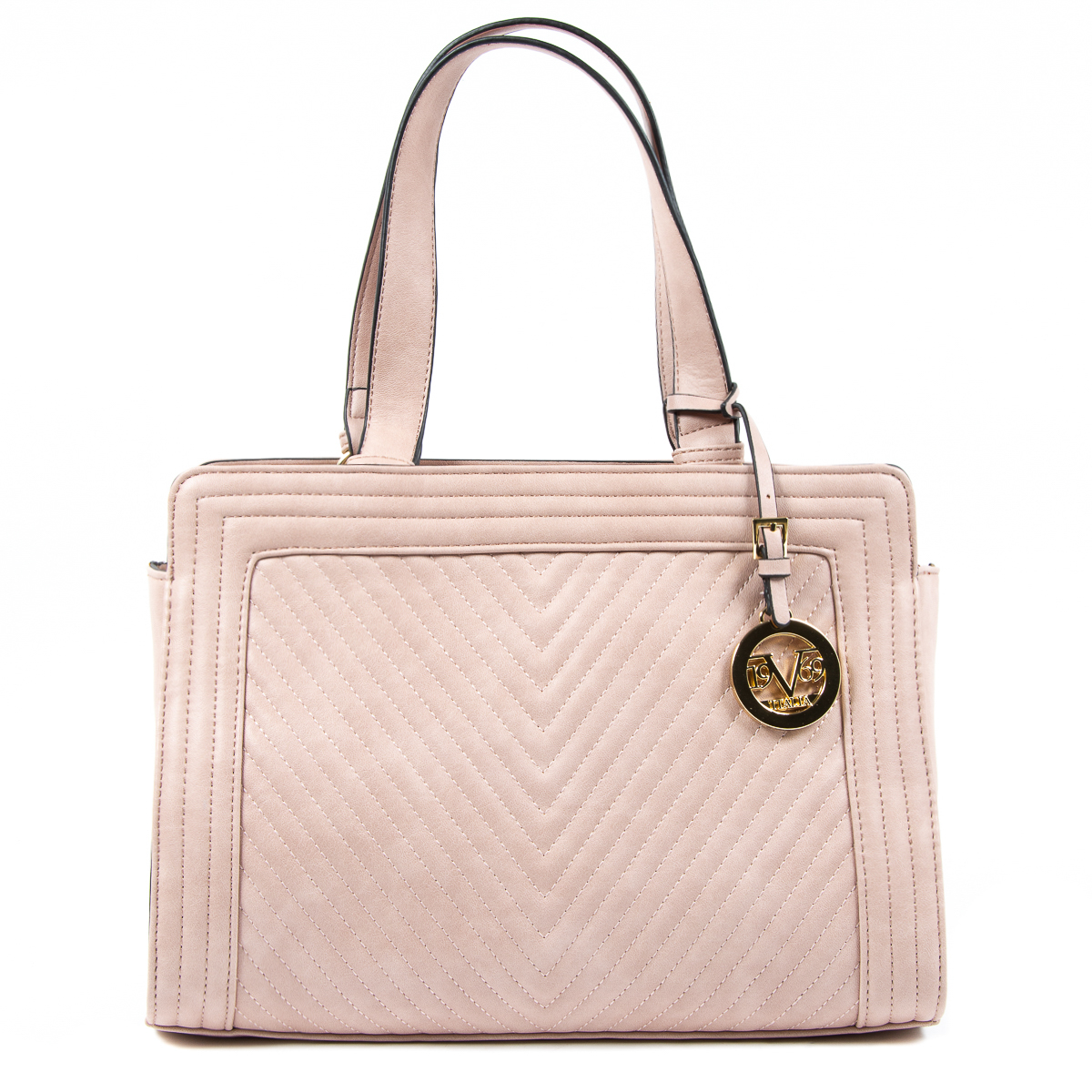 Bolso de mano para mujer V 1969 Italia Rosa CRISTINA