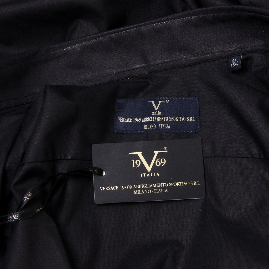 Camisa de cuello clásico para hombre V 1969 Italia 377 VAR. 537